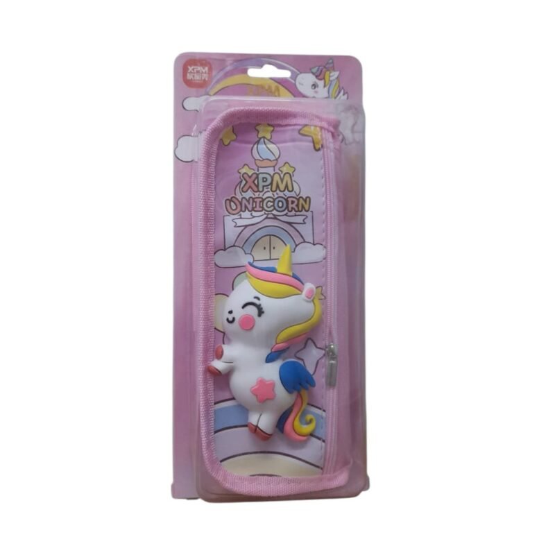 Cartuchera Unicornio con Relieve