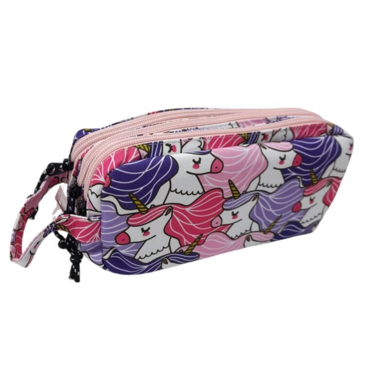 Cartuchera Tres Cierres "Unicornio"
