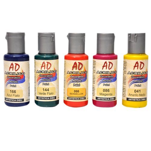 Pinturas Acrílico decorativo ad 60ml