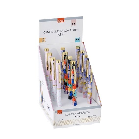 Boligrafo metalico Brw 1.0mm