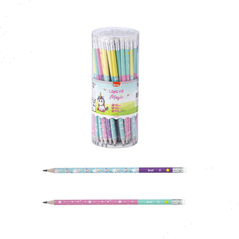Brw lapiz con goma magic