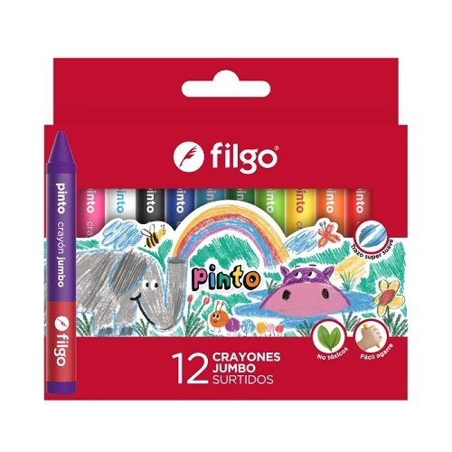 crayola Filgo de cera - estuche 12 jumbo