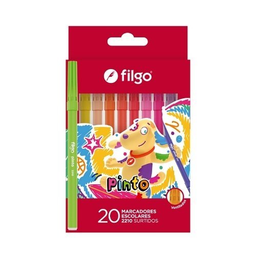 Marcador Filgo pinto 2210 - estuche 20 surtido