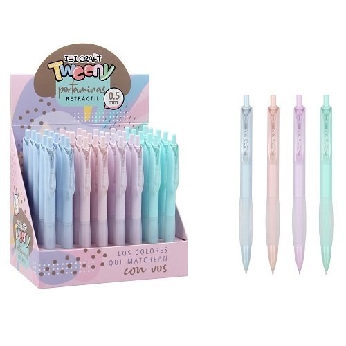 Lápiz mecánico IBICRAFT colores pastel