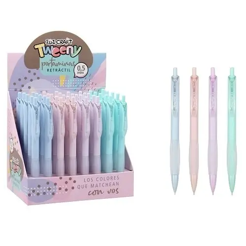 Lápiz mecánico IBICRAFT colores pastel
