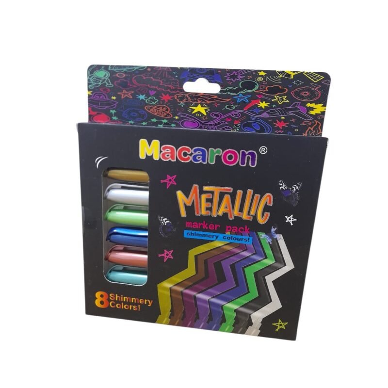 Marcadores metálicos 8 colores