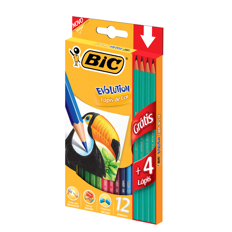 Color bic Evolution Kit 12+4