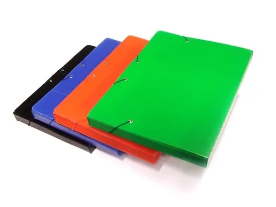 Carpeta cartonplast 5cm lomo