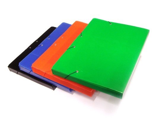 Carpeta cartonplast 3cm lomo