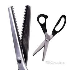 Tijera corte zig-zag creative 23 cm