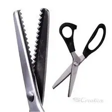 Tijera corte zig-zag creative 23 cm