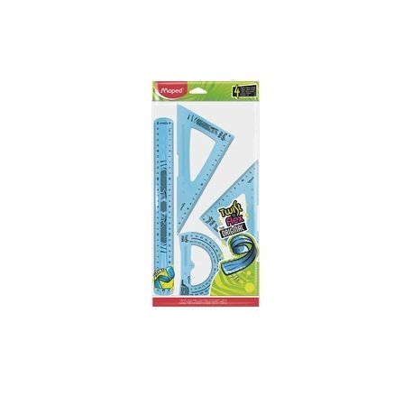 Juego geometria maped twist´n flex 20 cm 4 piezas