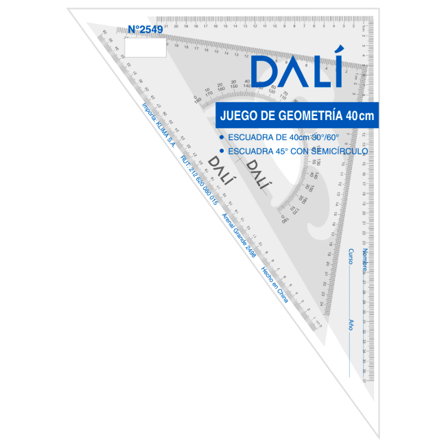Juego de Escuadras DL 40cm
