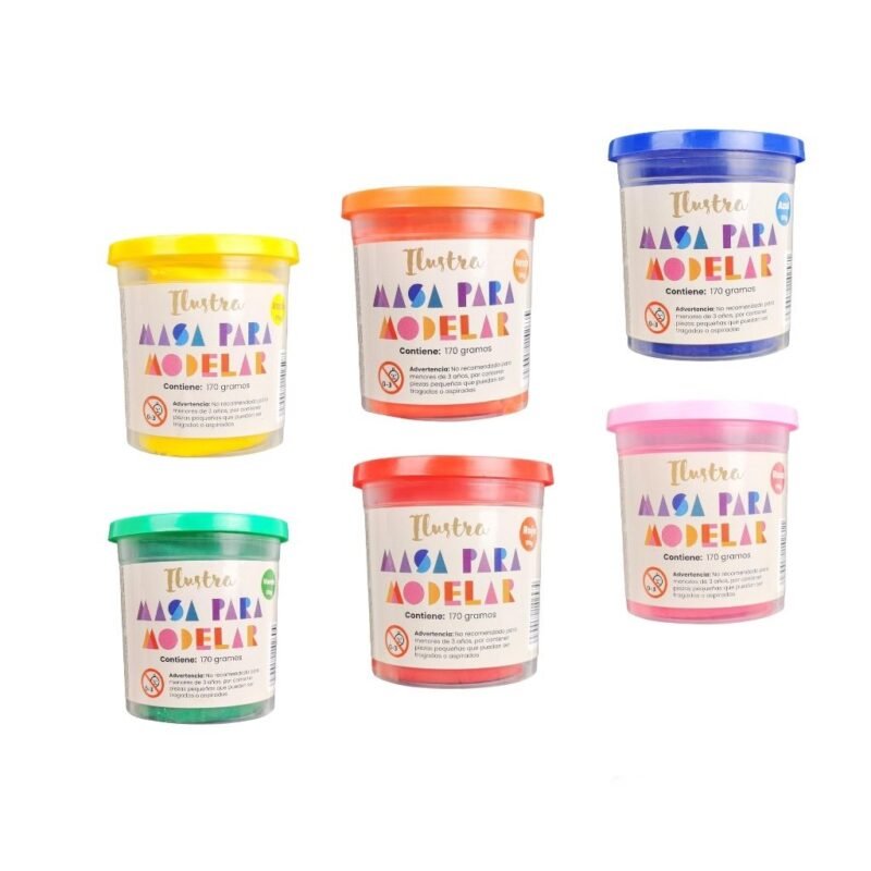 Masa de modelar ilustra 170gr