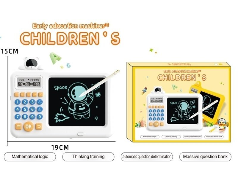 Pizarra infantil led + calculadora /100
