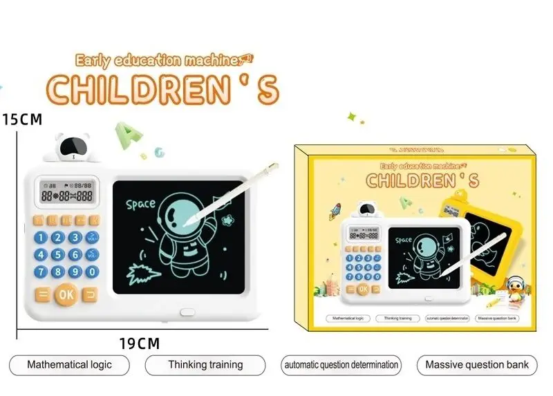 Pizarra infantil led + calculadora /100