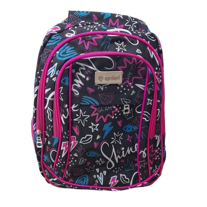 Mochila Apriori Grafiti Fondo Negro