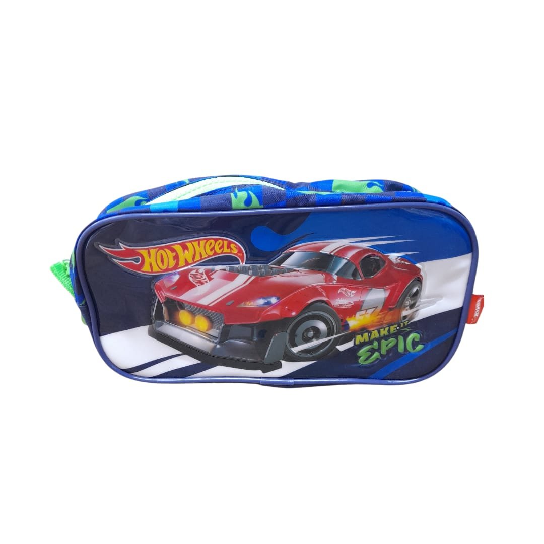 Cartuchera Hot Wheels 1 Cierre C/ Relieve Make It Epic
