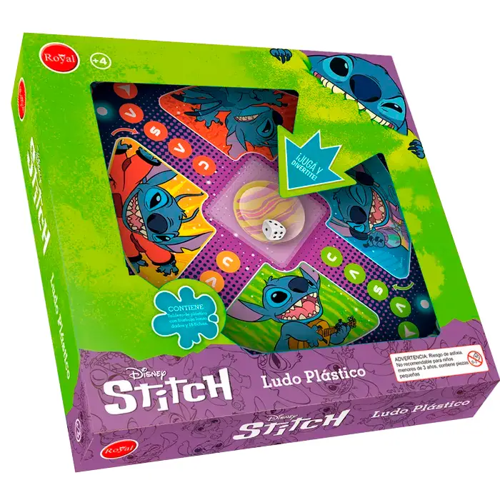 LUDO PLÁSTICO STITCH.
