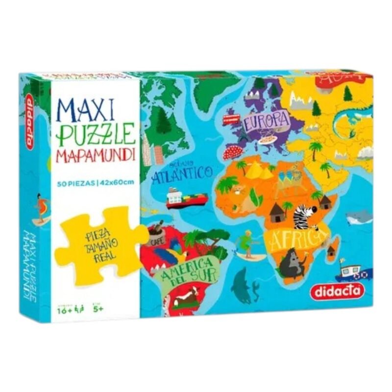 MAXI PUZZLE MAPAMUNDI